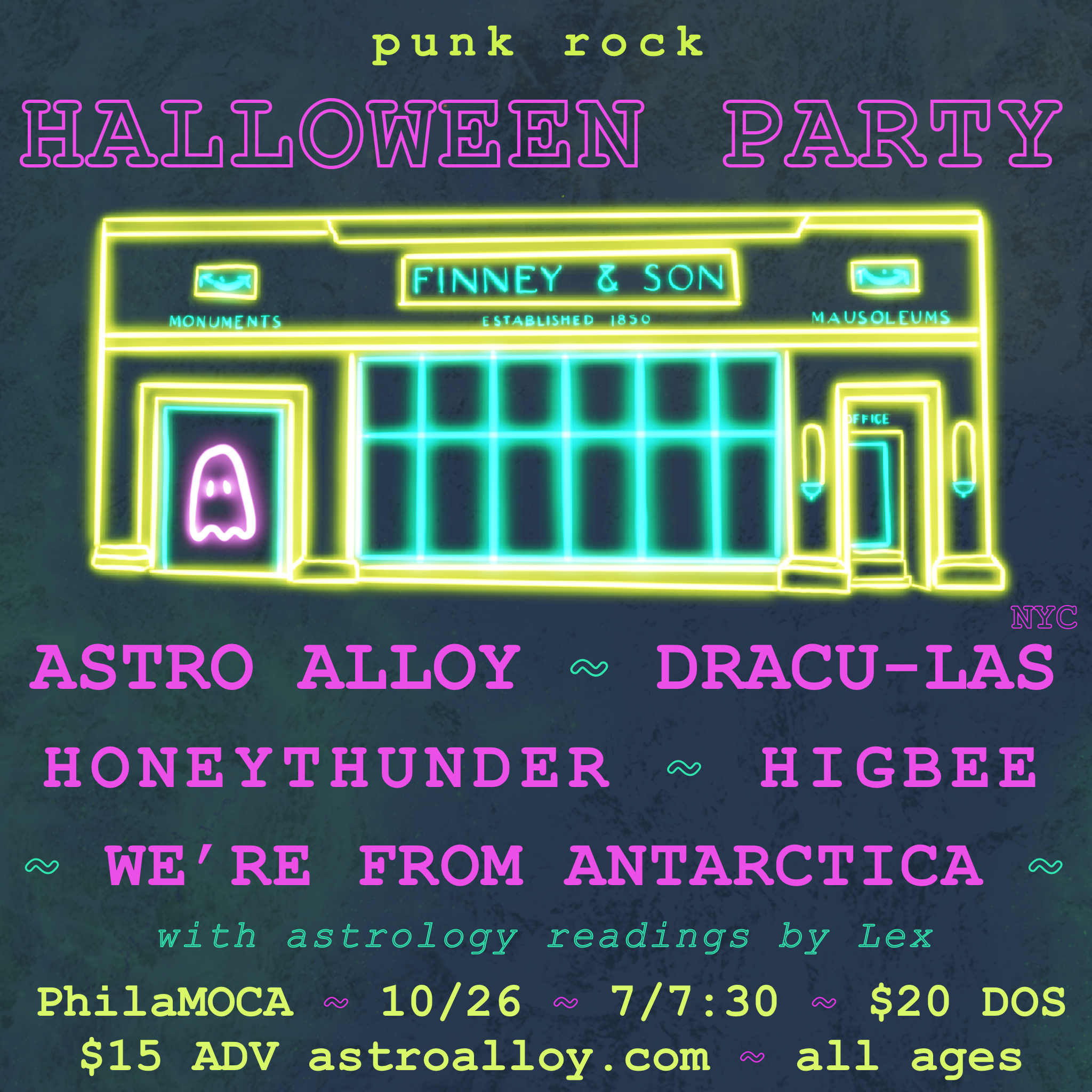 Halloween punk show! October 26th!